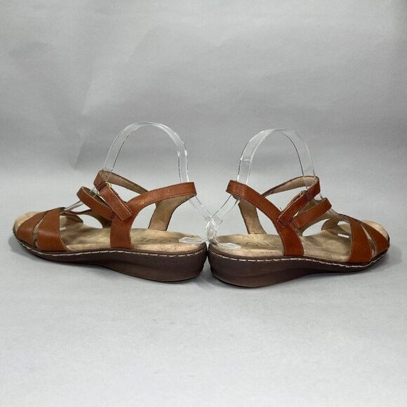 Soul Naturalizer Women's Size 9 Brown Leather Sling Back Sandals‎ - Picture 6 of 11